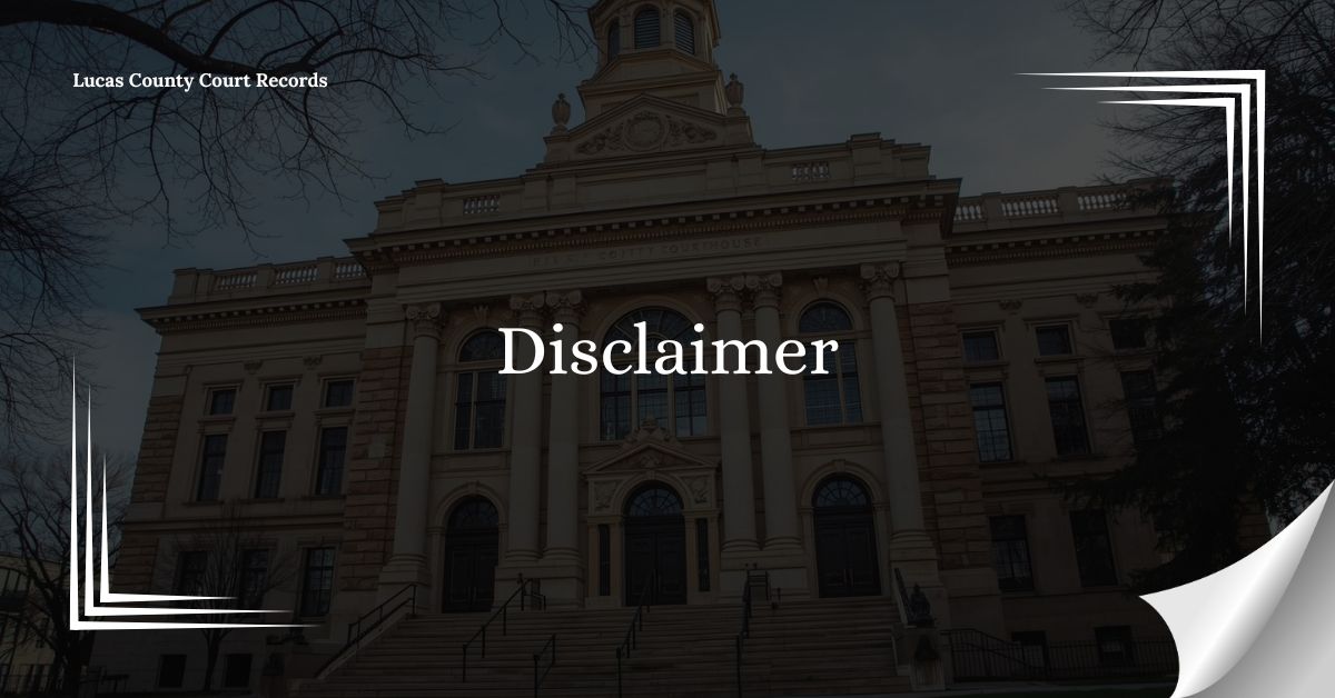 Disclaimer