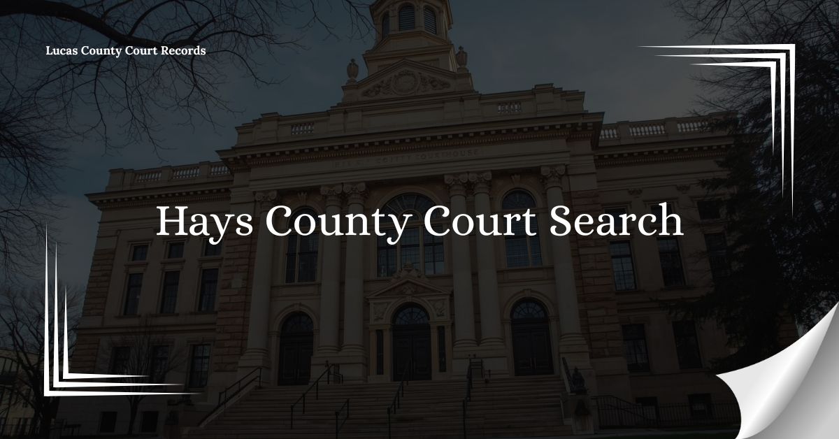 Hays County Court Search